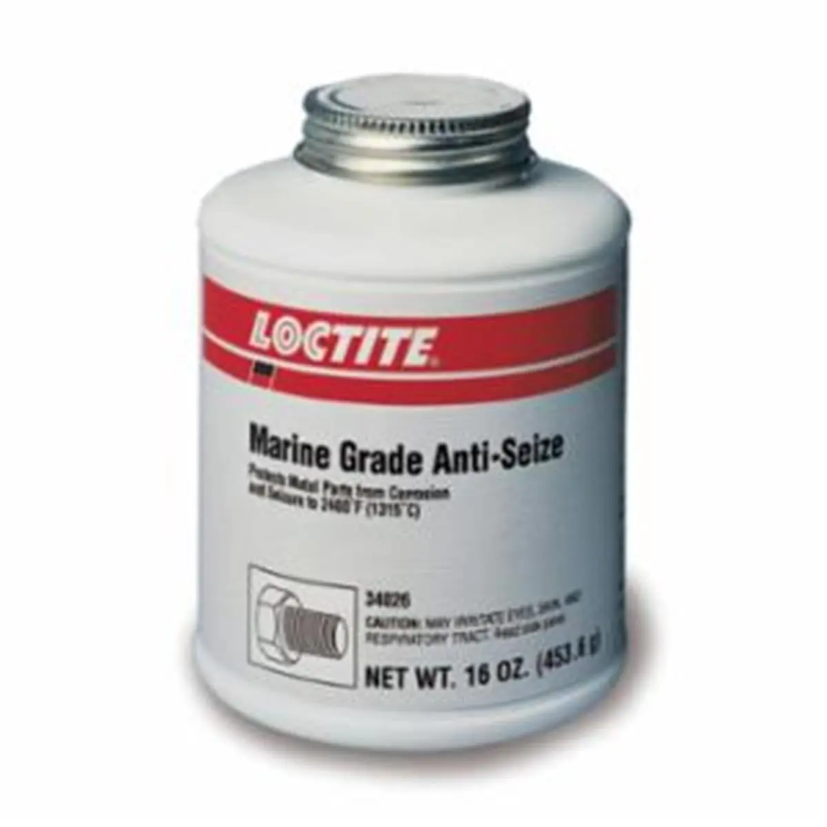 Loctite 442-275026 16 oz Marine Grade Anti-Seize Paste for Fish & Aquatic Water Treatment, Saltwater Proof Galvanic Guard Corrosion Stop for Chain, Cable, Joint Applications Down to -20 Degrees F