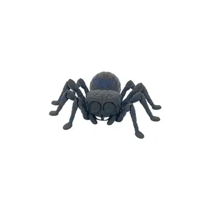 Enchanted Itsi Bitsie Spider - Articulated 3D Printed Crawler - Approx. 6.5"Long x 8.25" Leg Span Wide X  1.75" High
