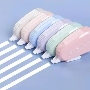 Correction Tape Set, 6 Counts/set Mini Portable Multi-purpose Correction Tape, Correction Tool for Students, Writing Stationery, Office Stationery & Supplies