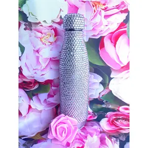 SPARKLE & HYDRATE Bedazzled Water Bottle
