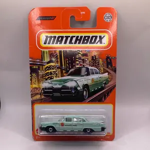 Matchbox 59 Dodge Coronet Police Car Diecast green