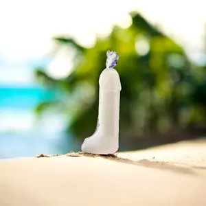 Pendorcho White Figure Candle - 7 Inch Spiritual Healing Ritual Candle for Cleansing & Blessings Without Warranty Decor Hollow