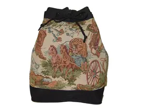 Western Horse Style Drawstring Equestrian Purse, Equestrian Hat #HW001