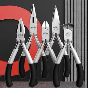 AIRAJ 8 PCS pliers，Pointed-nose pliers, snap pliers, multifunctional wire cutters, multi-functional electrician's pliers, jewelry slitting pliers, DIY manual tools