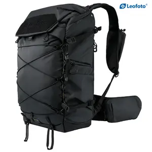 Leofoto 35L All-in-One Travel & Outdoor Camera Backpack (Black / Yellow / Green)