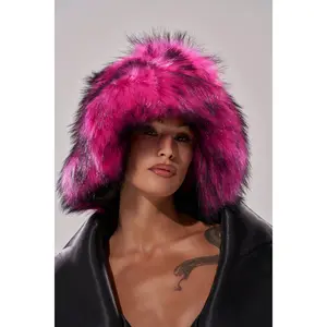 HOTTIE FAUX FUR BUCKET HAT