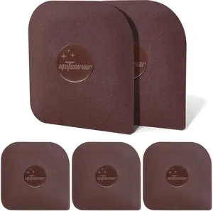 Pan Scraper, 5 Pcs Pot Scraper Plastic, Pot Scraper Non Scratch for Cast Iron, Pot and Pan Cleaning, Sturdy Scraper Kitchen Tool