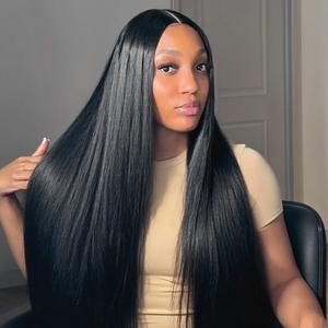 Showrealhair Product 13x4 Lace Front Wigs Human Hair 180 Density Straight HD Lace Front Wigs Pre Plucked Straight  Human Hair 13x4 HD Frontal Human Hair Wig For Women Suitable For Daily Wear