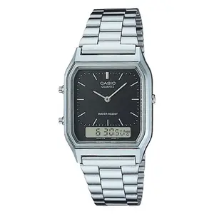 AQ-230A-1D Digital Watch Quartz Vintage Classic Design with Quartz Movement and Essential Functionalities for Everyday Use