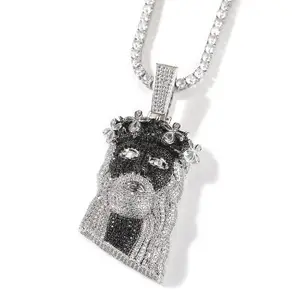 [ICE HUE]18K Gold Vacuum Plated Copper with 5A+ Sri Lanka Zircon Retro Clover Pendant With Necklace Miami Italy Mexico & Micro Inspired for Women & Men Luxury Jewelry,Daily Wear,Casual Fashion,Gift Idea,Chicano,Classic,Hip Hop,Simple,Sporty Style