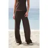 John Galt Women's Brown Priscilla Flare Pants