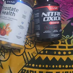 Product Review of Ultimate Men's Health Bundle - Snap Supplements - Nitric Oxide Booster 60ct + Prostate Health Bundle - Natural Supplement Capsules - Support Blood Circulation & Prostate Health from E**️