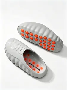 Four-Season Eva Slippers, Comfortable Breathable Summer Footwear, Non-Slip Massage Sandals, Unisex Ankle-Low Shoes