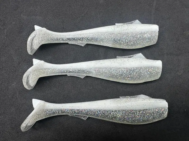 5.5” VIP  "White Silver” Swim Bait (Single Bait)