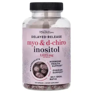 SMNutrition Myo & D-Chiro Inositol, Delayed-Release, 120 Capsules