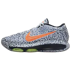 Nike GT Hustle 3 Safari Olympic Low-Top Retro Basketball Shoes for Men and Women with Cushioning and Traction in White, Blue, and Orange Trending Shoes, House White Official Shoes to Get / Maison Mihara