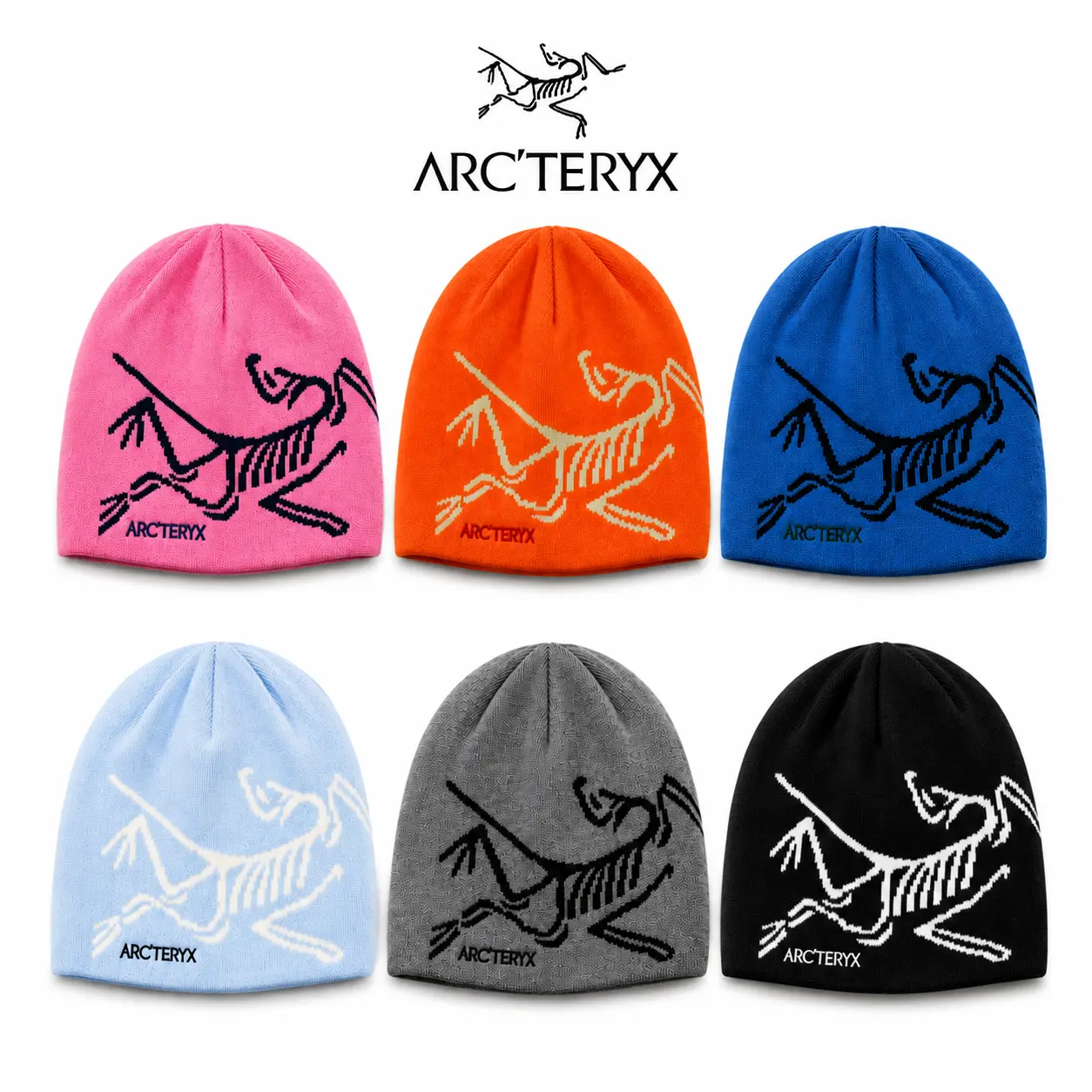 Arc'teryx Cozy knit beanie with premium comfort, winter hat for men and women, outdoor lifestyle, hiking, skiing, camping, travel, streetwear fashion, soft stretch knit, perfect for cold weather.