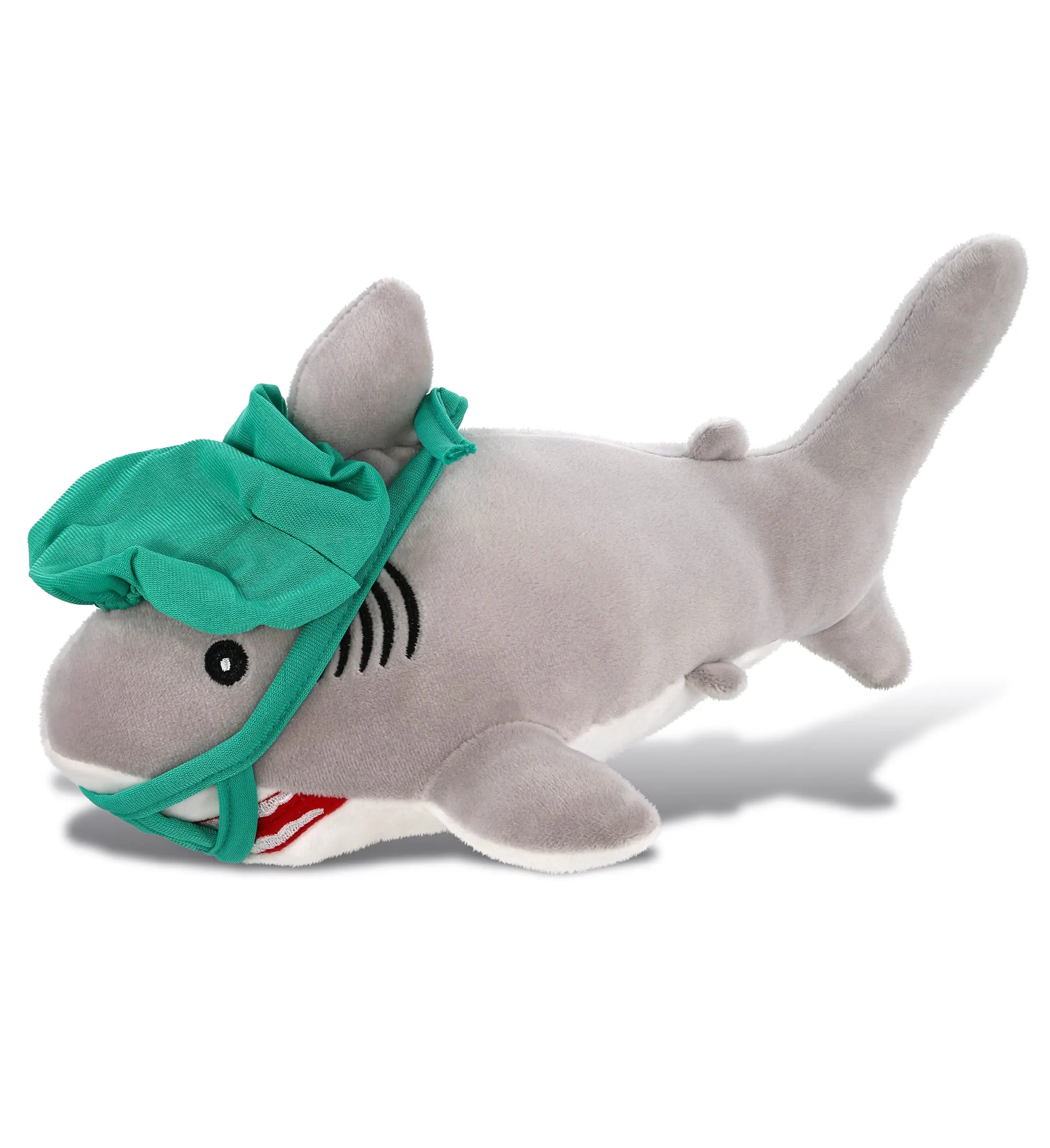 PLUSH DOCTOR - BABY SOFT PLUSH - GREY SHARK, Polyester, Pretend Play Toys, Doctor Theme