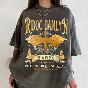 Ridoc Gamlyn Shirt, Ridoc Quest Squad Shirt, Onyx Storm Shirt, Fourth Wing Shirt, Basgiath War College Shirt, Dragon Rider Empyrian Shirt HB1143