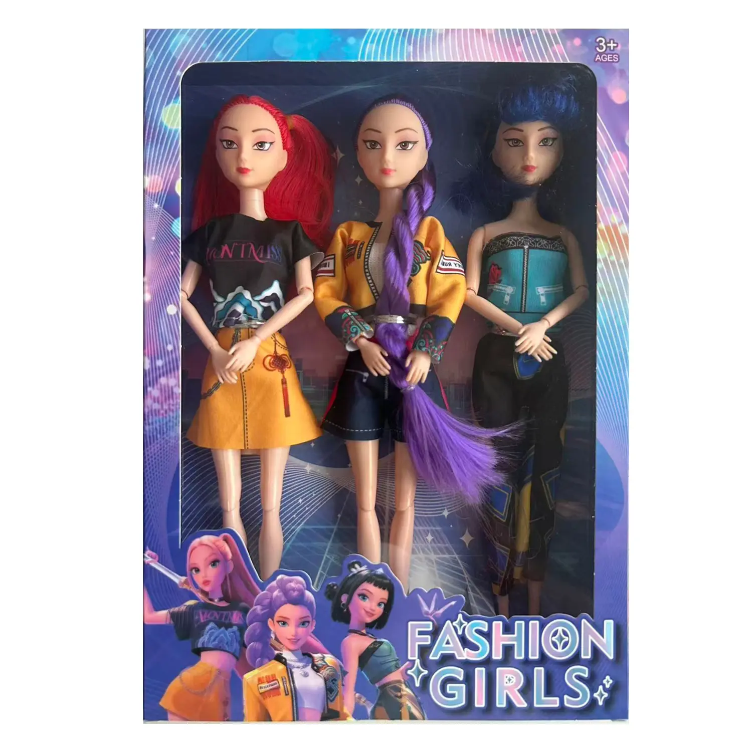 K-POP vinyl Dolls Adorable Poseable doll with movable joints Collectible Like Anime Figurines Merchandisee for K-POP doll Fans Anime Culture Gift Toyset
