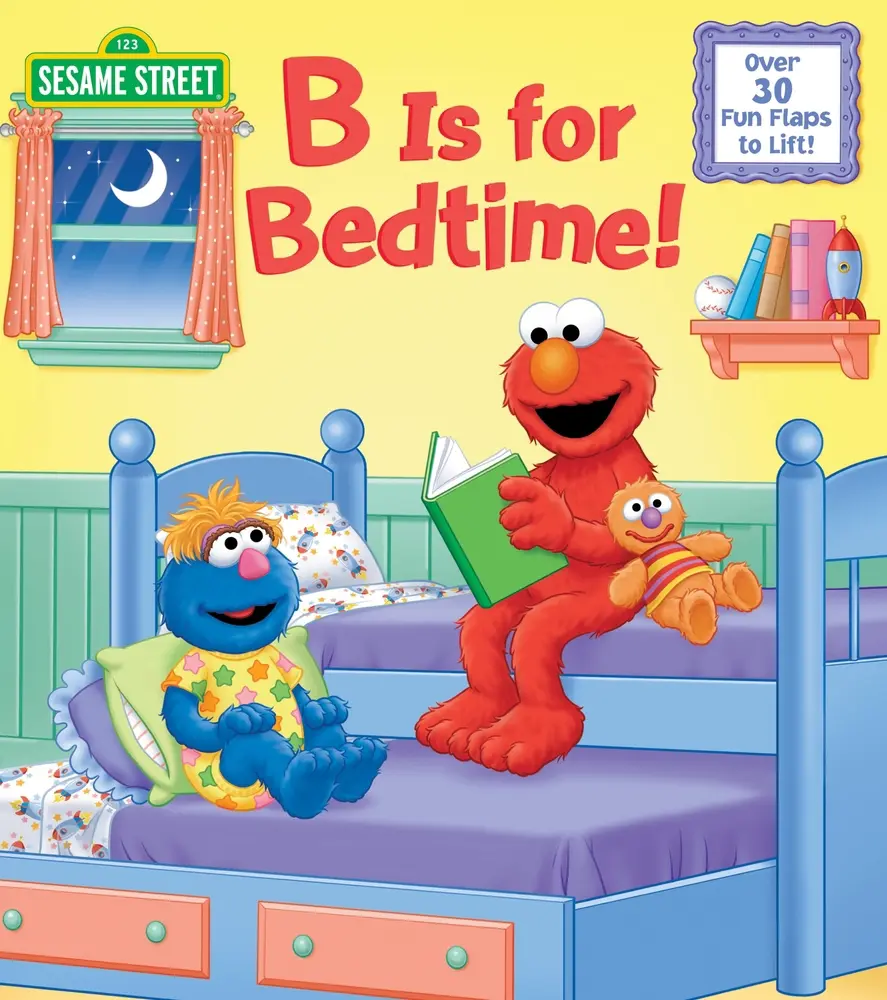 USED Book - B Is for Bedtime! (Sesame Street) by Kleinberg, Naomi (Board book) - english