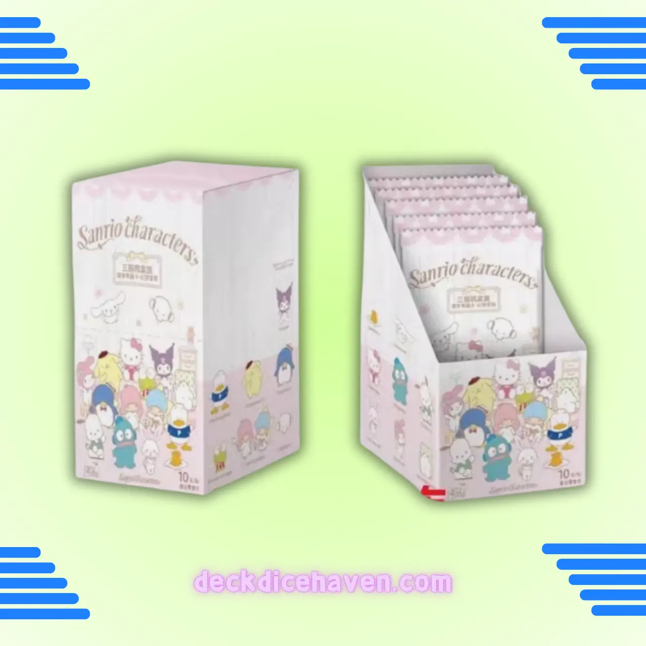 Official Kayou Sanrio Characters Cartoon Non-Sports Trading Cards Collectibles Booster Box - 18 Packs, 5 Sheets/Pk, Cartoon Non-Sports Cards Boxes And Packs