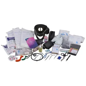 Rothco Military Trauma Kit Contents 1711 - Refill EMT Emergency Kit, First Aid, Over 200 Essential First Aid Supplies