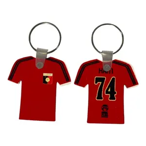 Retro 1974 Haiti National Team Football Soccer Jersey Keychain
