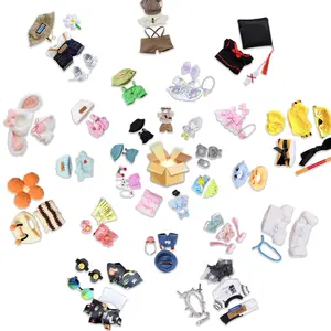 Blind Box Doll Outfit For 6.7‘’ La-bu-bu(No Doll),Multiple Surprise Random & Themes Styles,Cute Stylish Cool Mix-and-Match Costumes for Collectors & Dress-Up Fun
