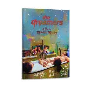 The Dreamers Print  Wall Decor  The Dreamers Decor  Film Poster  Alternative Film Poster  Movie Print  Movie Poster Wall Art Picture Painting Poster Canvas Print Artworks Bedroom Living Room Decor
