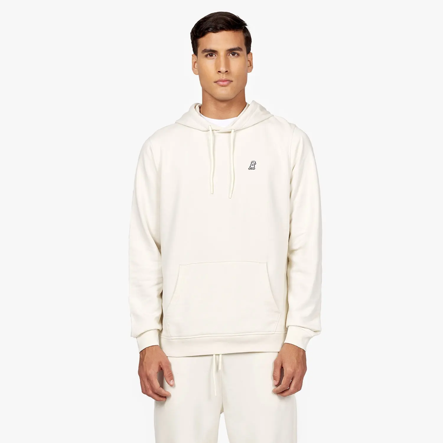 Men's French Terry Hoodie — Baby Breath