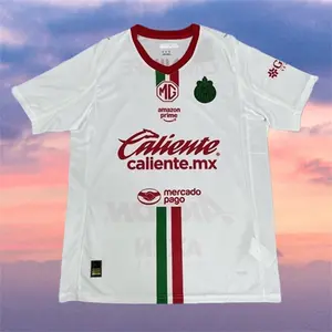 25 26 LIGA MX Chivas de Guadalajara Away Mexico League Short Sleeve Soccer jersey