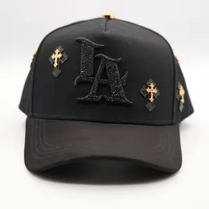 Hat LA Black Gold Chrome Edition