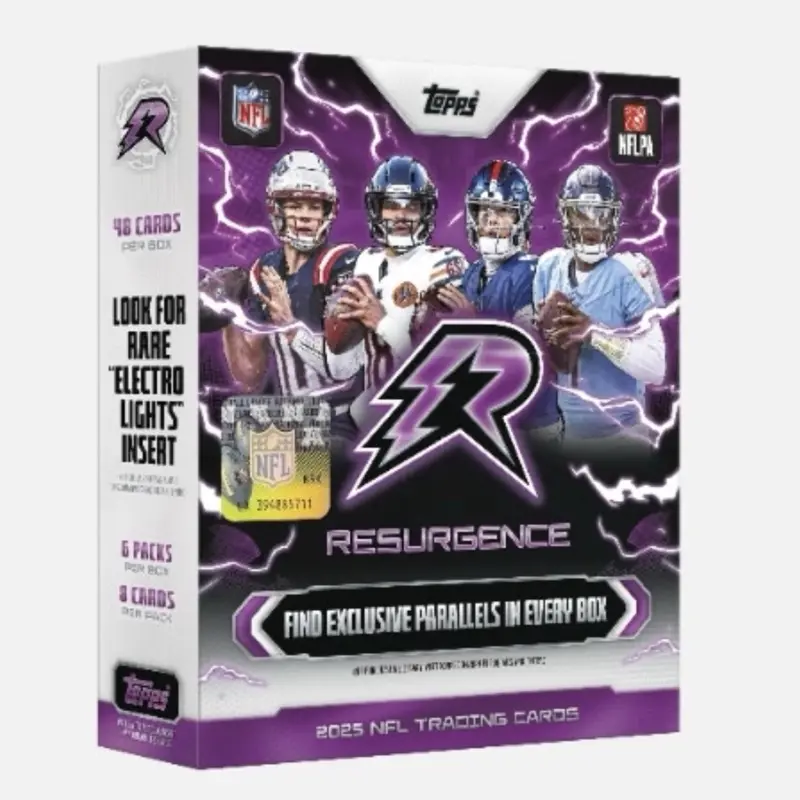 2025 Topps Resurgence Football Mega Box Card Break #1 - 1x Box with Exclusive Parallels, Collectible Sports Trading Cards, Collectible Sports Cards