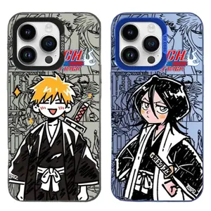 BLEACH Anime Kawaii Exclusive Artistic Phone Cases For iPhone 17 Promax Pro Air 16 Plus 15 14 13 12 11 Colorful IMD Mattle Shockproof Protective Cover Gift For Birthday Christmas Valentine Halloween
