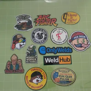 Welding sticker bundle 13+2 sticker bundle