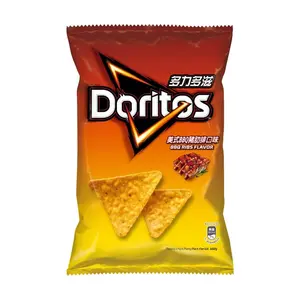 Doritos Nacho Cheese Tortilla Chips - American BBQ Pork Rib Flavor, 102g Bag - Authentic Taiwanese Snack, Savory & Smoky Taste