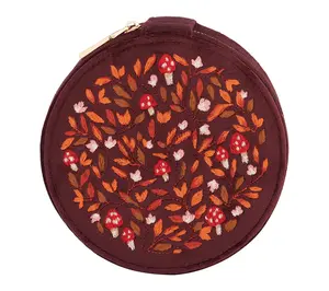 Fable England Chloe Hedgehog Velvet Jewelry Box