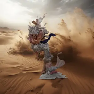 Adventure Awaken Iron Curtain Style Gk Figure, Second Generation Effect Scene Model, Clear Carving Details, Desktop Display Decor, Gift Recommendation