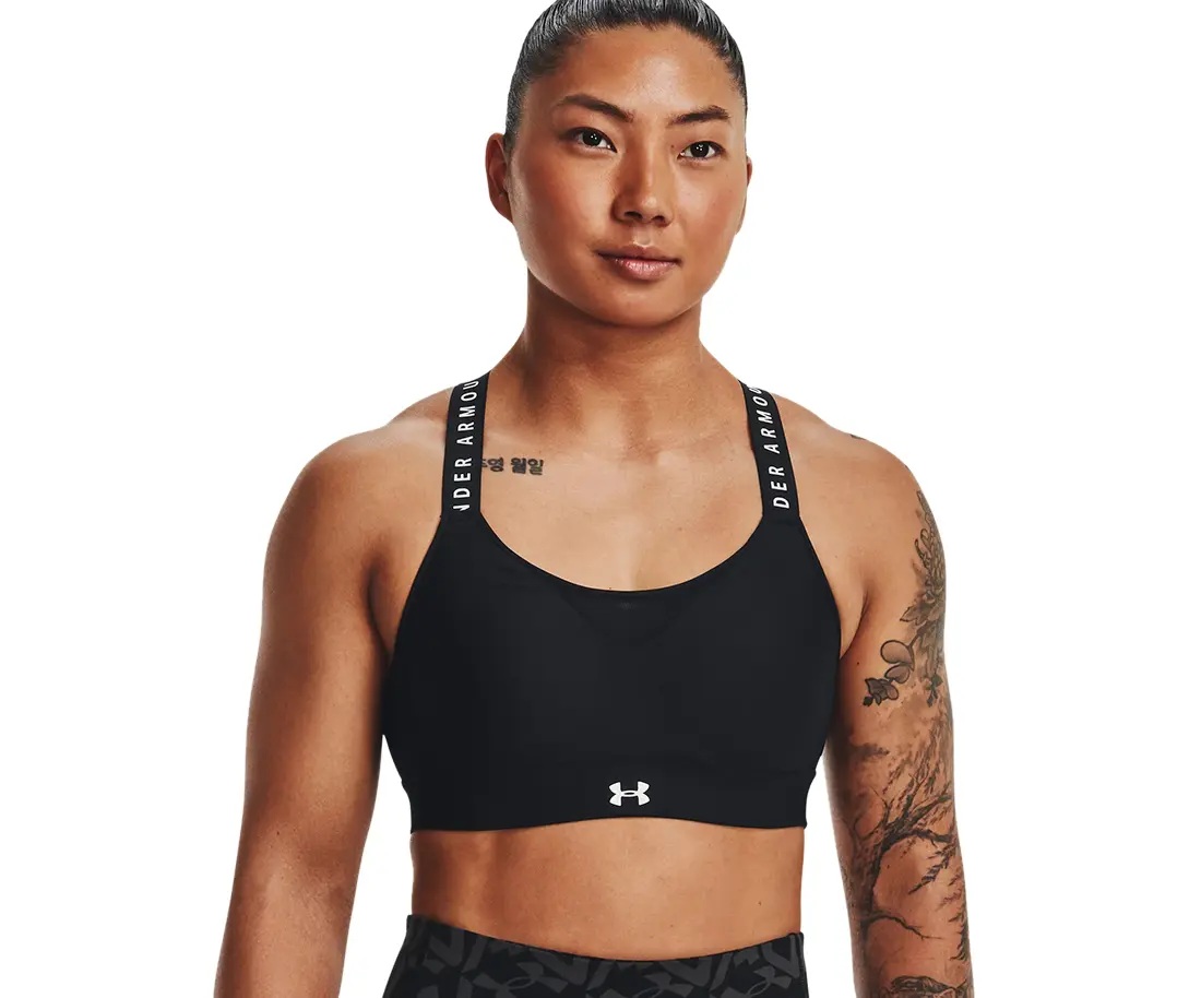 Under Armour Strappy Wordmark Sport Bralette Womens Sports Bras