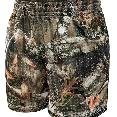 Camo mesh MCE shorts