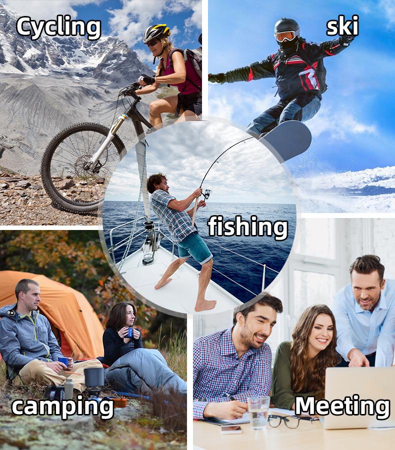 1080P HD Body Camera with 180° Rotating Lens - PortableClip-On Recorder, Night Vision, 130° Wide Angle, USBRechargeable for Security, Workplace Evidence, OutdoorAdventure & Content Creation