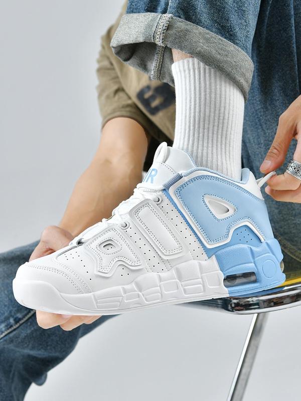 Unisex Fashion Casual Sports Shoes, Stylish Basketball Shoes, Shock Absorption Comfortable Shoes, Sizes 36-47, Men and Women