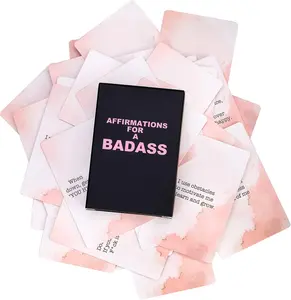Daily Motivational and Inspirational Cards for Women - Badass Affirmation Cards