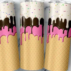 20oz Icecream Drip Bottle - Perfect for Drinkware