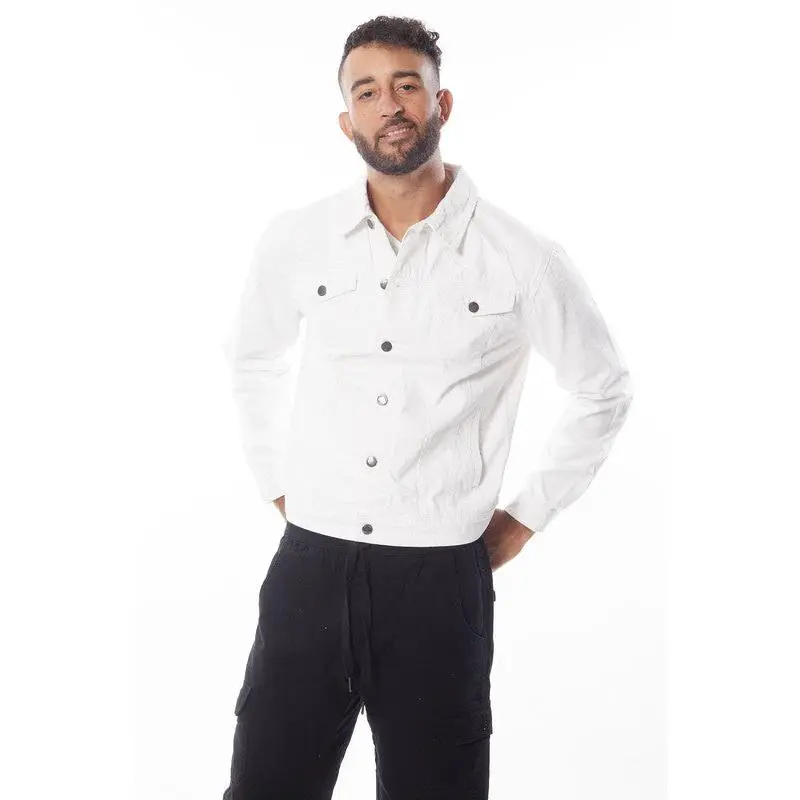 White Denim Jacket