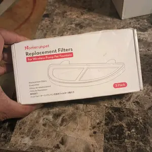 Homerunpet Pet Filters Replacement for Wireless Pumps Water Fountain-WF20/CF20