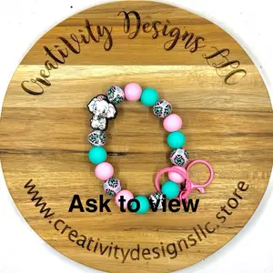 Wristlet Keychain Live Claim Only