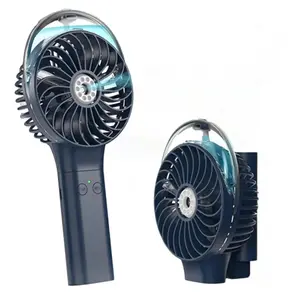 PANERGY Portable F006 Handheld Mist Fan USB Rechargeable 3000mAh Battery Operated Mini Personal Fan for Travel Makeup Home Office Camping Outdoors