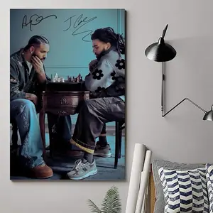 Drake & J Cole Posters for Bedroom Aesthetic Art Wall Decor